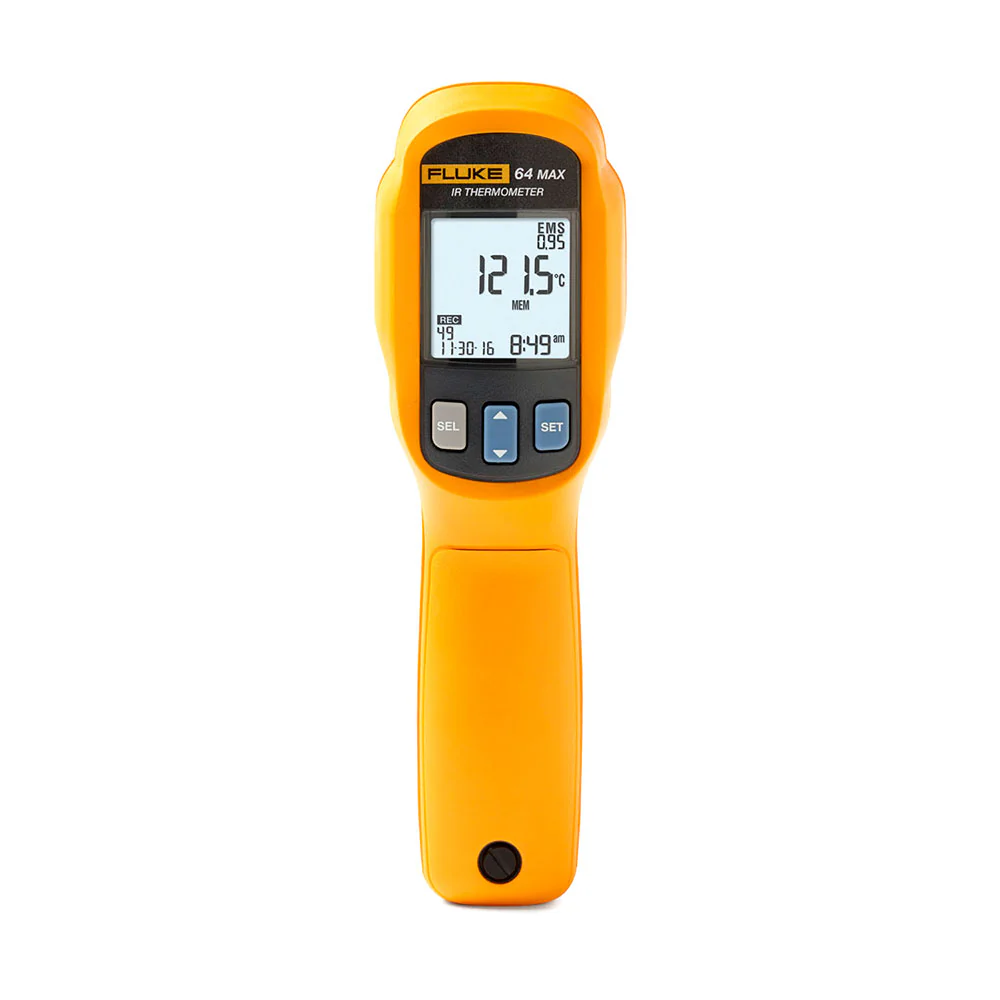 Fluke 4856105 64 MAX Multifunction Infrared Thermometer 20:1 D:S, 22 to 1112 °F Range - Mactool Shop