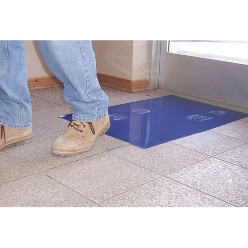 Surface Shields CM2436B4 Clean Mat Adhesive Sheets (Blue) 24