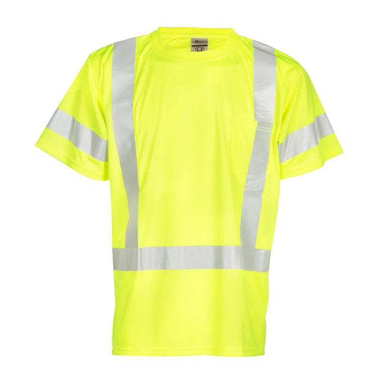 ML KISHIGO 9118-M Short Sleeve Class 3 T-Shirt Lime, Medium - Mactool Shop