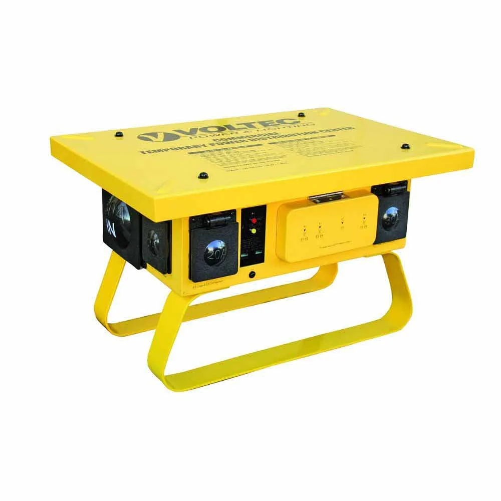 Voltec 09-00375 Twist-Lock Temporary Power Distribution Center - Mactool Shop
