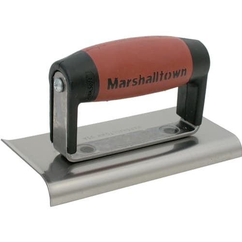 MarshallTown 176D 14150 - 6 X 3 Edger-1 Curved/1 Straight End 3/8R, 1/2L-DuraSoft Handle - Mactool Shop