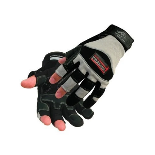 Black Stallion 98F-M Medium Tool Handz Framerz Construction Gloves - Mactool Shop