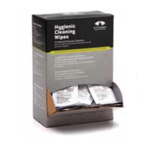 Pyramex HCW100A Lens Cleaner - Box With 100 Hygenic Wipes (Contains Alcohol) - Mactool Shop