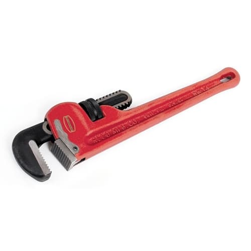 Reed RW8 Pipe Wrench, Heavy Duty, Ductile Iron - Straight 8