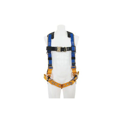 Werner H162004 Blue Armor, Climbing/Positioning, 4 D Rings, Harness, XL - Mactool Shop