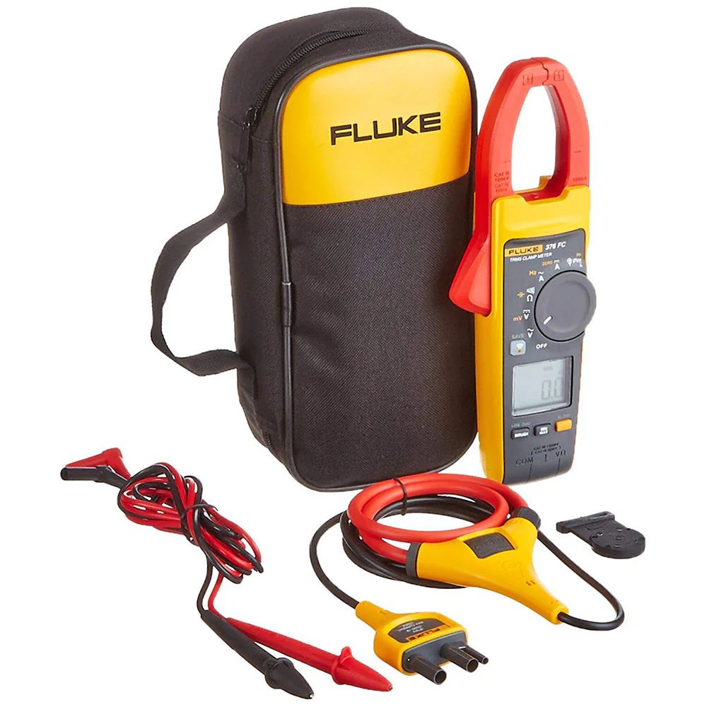 Fluke 4695861 376 FC True-RMS AC/DC Clamp Meter with iFlex and Fluke Connect Measurements - Mactool Shop