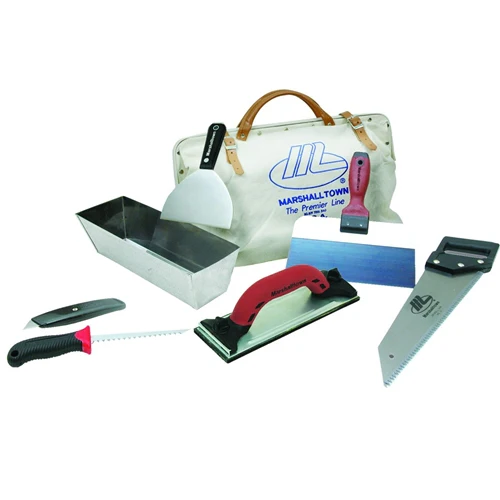 MarshallTown DTK3 15903 - Drywall Tool Kit w/Canvas Tool Bag - Mactool Shop