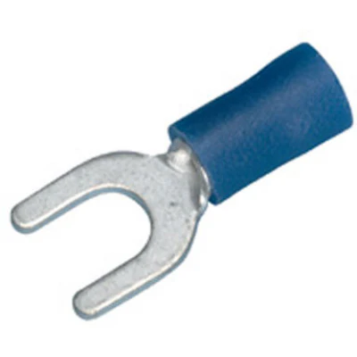 IDEAL 83-7161 Vinyl Insulated Spade Terminal #16 to #14 AWG, #8 Stud Size - Mactool Shop