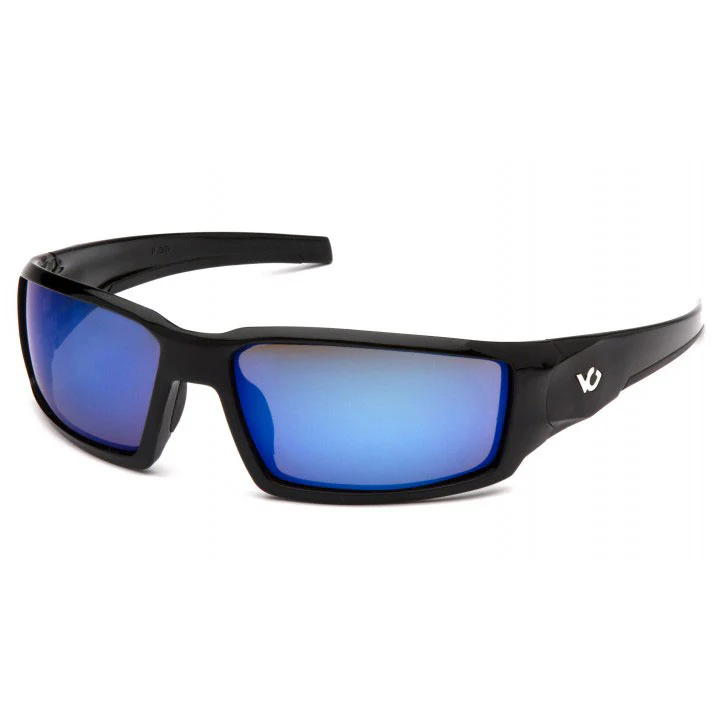 Pyramex VGSB565T VentureGear Pagosa Black Frame Ice Blue Mirror Anti-Fog Lens - Mactool Shop