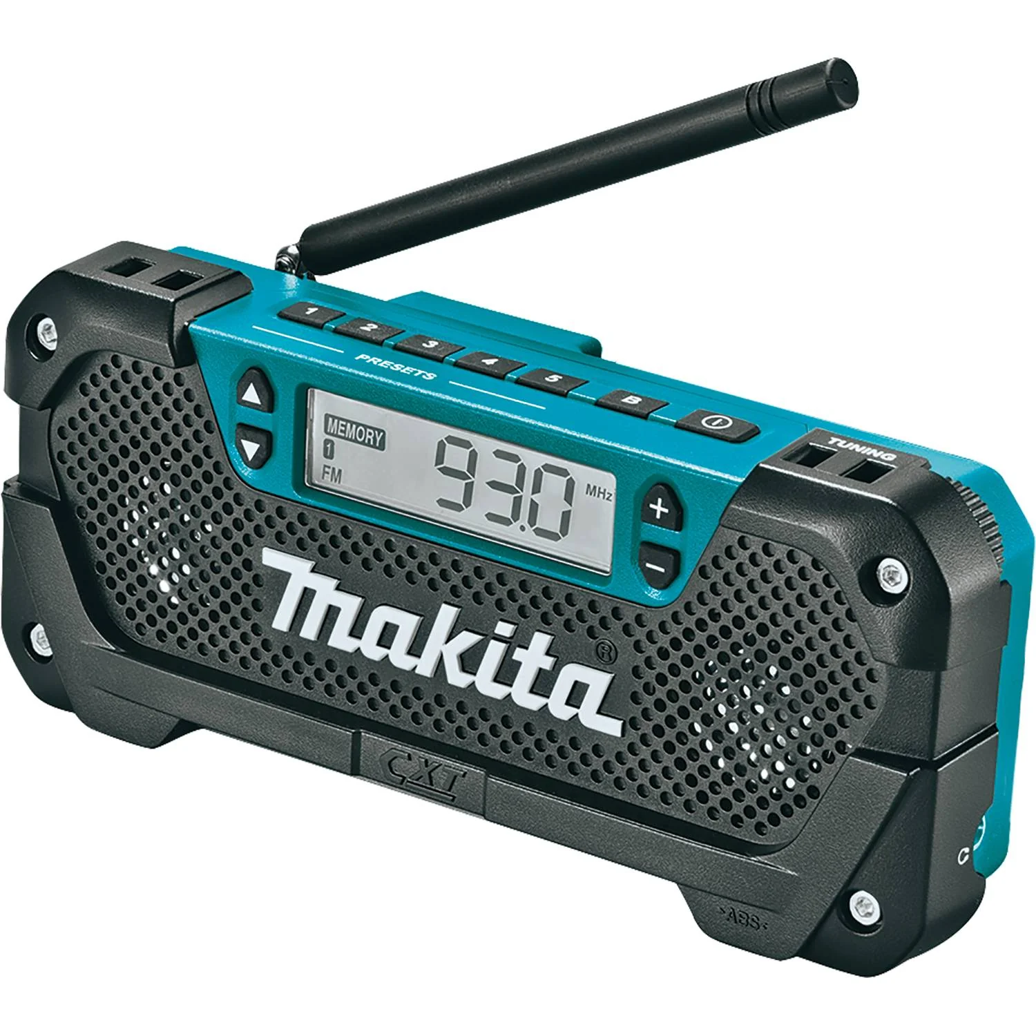 Makita RM02 12V max CXT Li-Ion Cordless Compact Job Site Radio Bare Tool - Mactool Shop