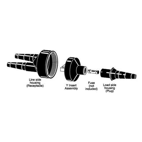 IDEAL 82S-EAFB1-C Y-Tap, Set Screw Phase, Fused, #1 AWG, #12-#6 AWG Cu Crimp - Mactool Shop