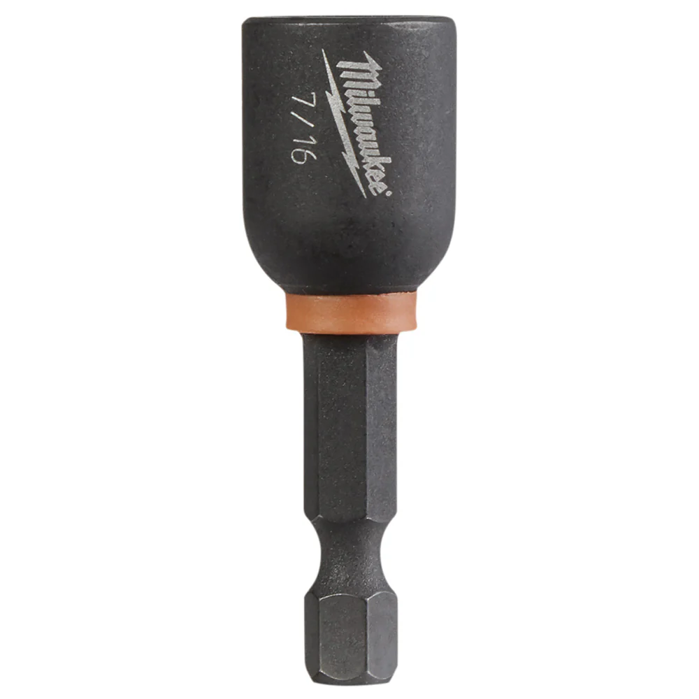 Milwaukee 49-66-0506 SHOCKWAVE™ 1-7/8 in. Magnetic Nut Driver 7/16 in. (10 Pk) - Mactool Shop