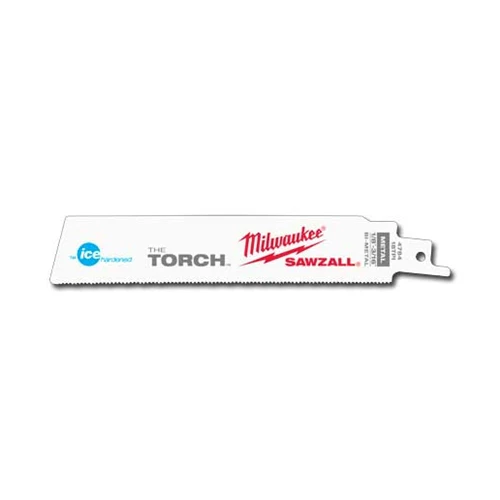 Milwaukee 48-00-4784 Sawzall Blade 18 Teeth per Inch 6-Inch Length Ice Hardened Torch 5 Pack - Mactool Shop