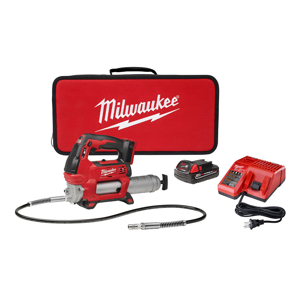 Milwaukee 2646-21CT M18 2-Speed Grease Gun (1 Battery) - Mactool Shop