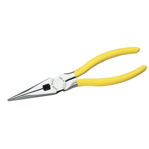 IDEAL 35-036 Long-Nose Pliers with Cutter, 6 Inch Length - Mactool Shop