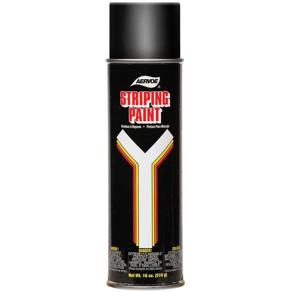 Aervoe 770 18 oz. Asphalt Black Striping Paint (Solvent-Based) - Mactool Shop
