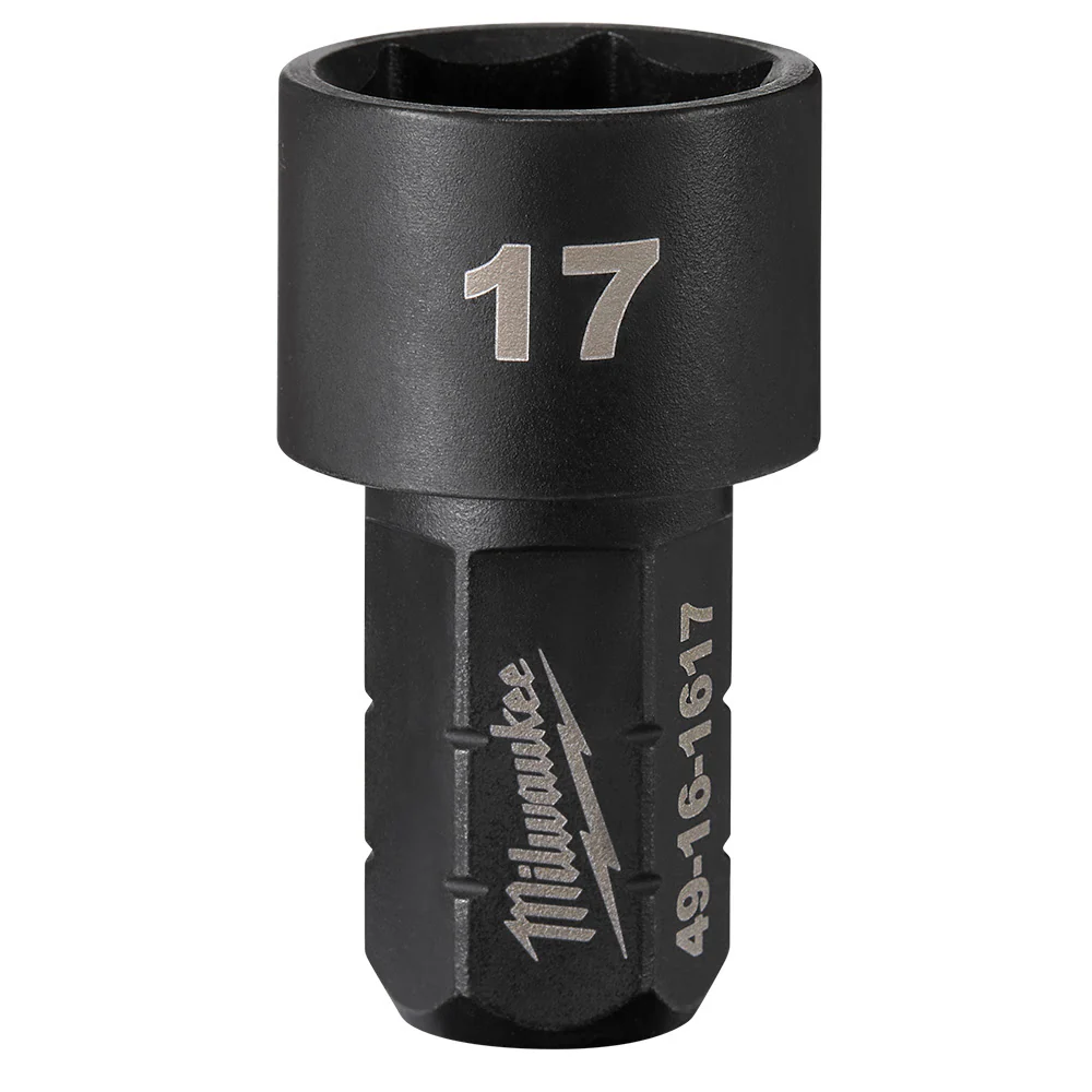 Milwaukee 49-16-1617 INSIDER Box Ratchet Socket 6 Point 17mm - Mactool Shop