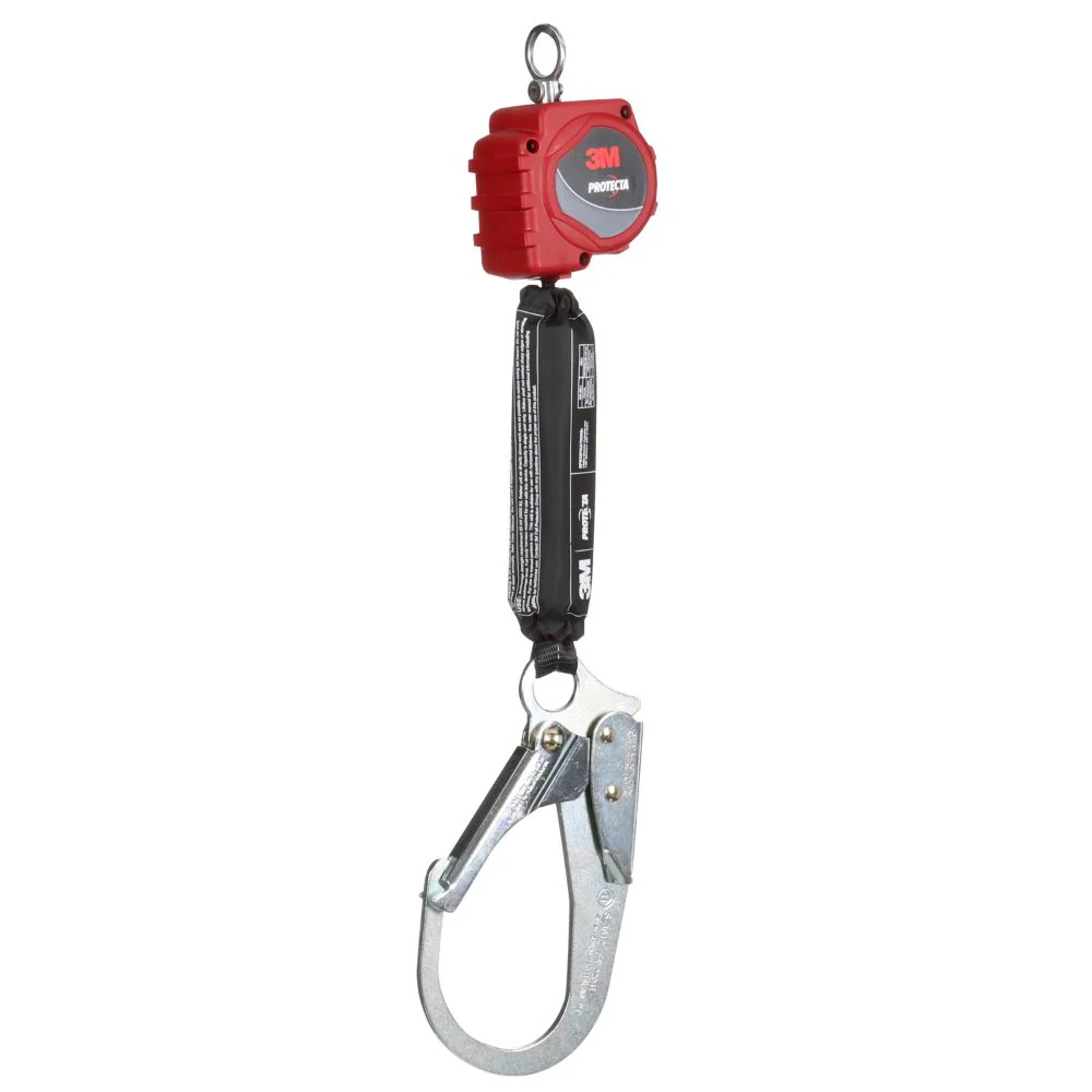 DBI Sala 3100505 Protecta Self-Retracting Lifeline, Web, Steel Rebar Hook, 6' - Mactool Shop