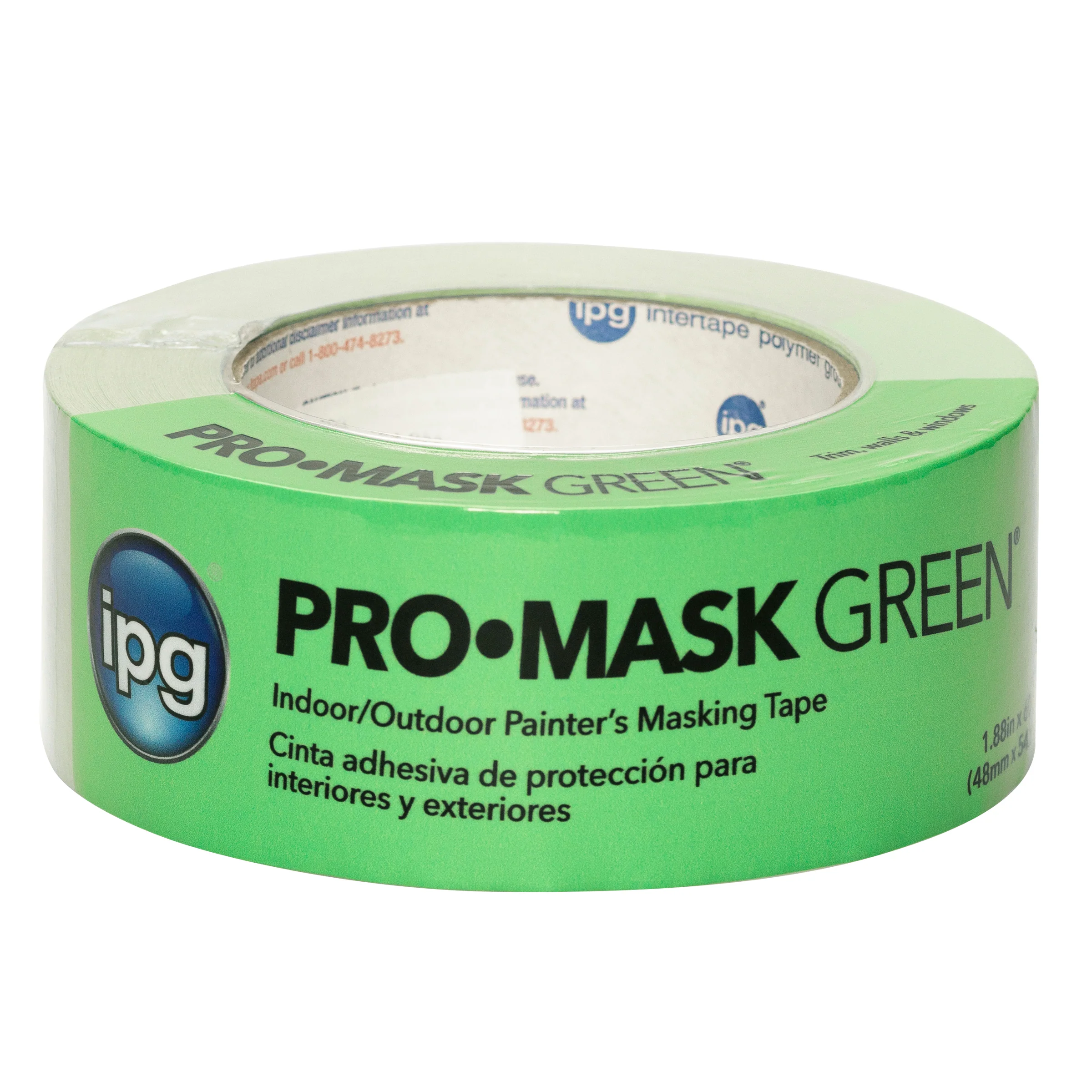 Intertape 91403 PT8 8 Day UV ResisTant Specialty Paper Masking Tape - Green 48MM X 54.8M IPG-IPG 16 - Mactool Shop