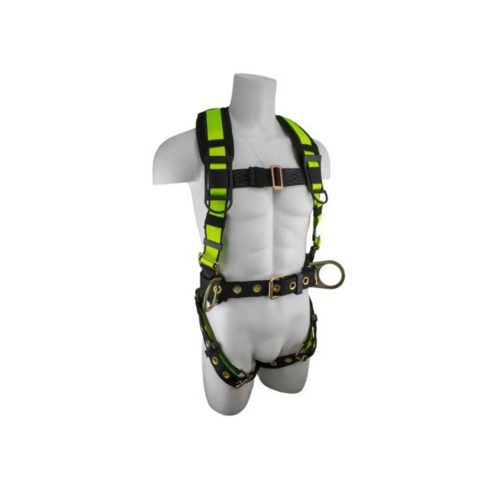 Safewaze FS160-L Pro Construction Harness, Free Floating Waist Pad: 3D, Mb Chest, Tb Legs - Mactool Shop