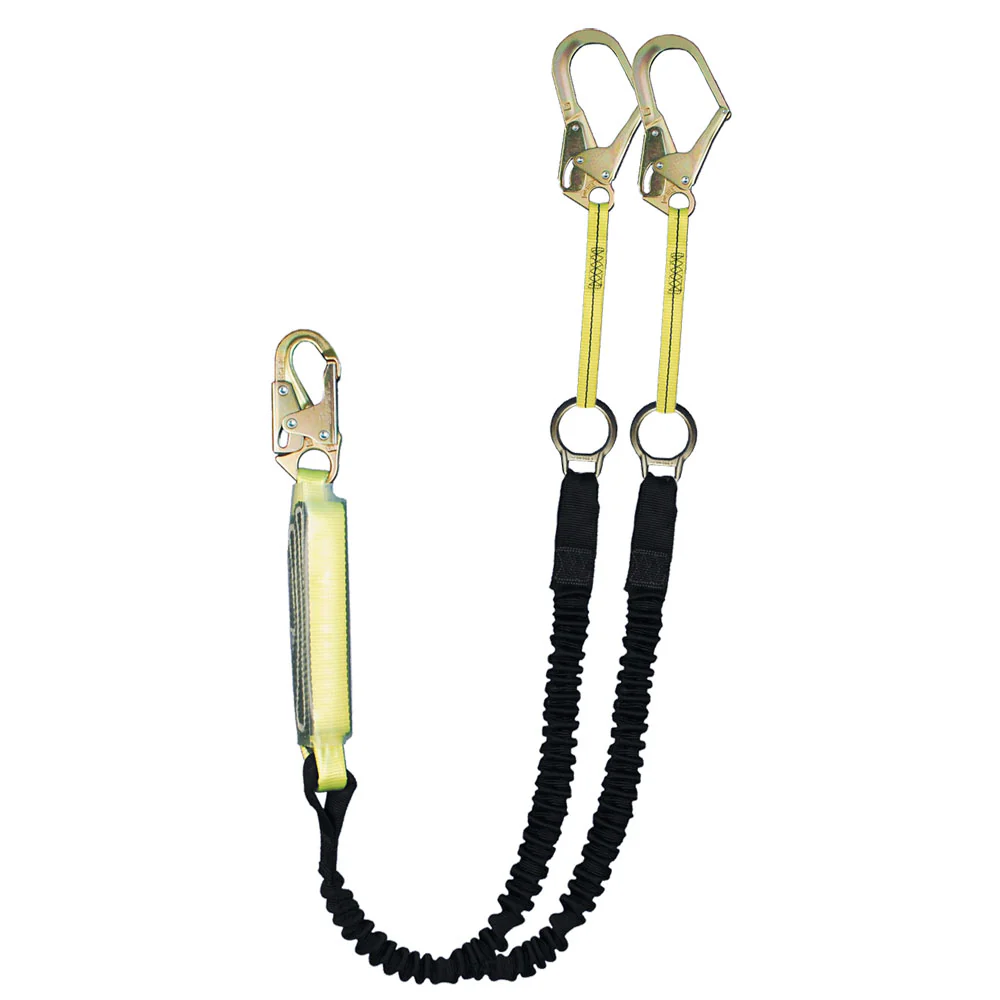 Safewaze FS578 Wind Energy Elastic Lanyard 4'-6' Maneuverability - Mactool Shop