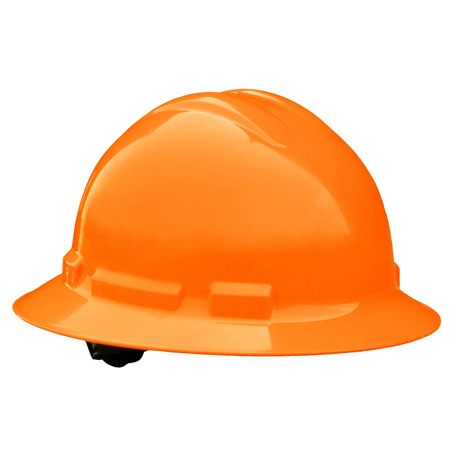 Radians QHR6-ORANGE HV High Viz Orange 6 Point Ratcheting Full Brim Hard Hat - Mactool Shop