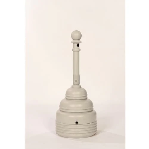 Eagle 1208BEIGE SafeSmoker Receptacle - Poly w/Metal Bucket-Beige - Mactool Shop