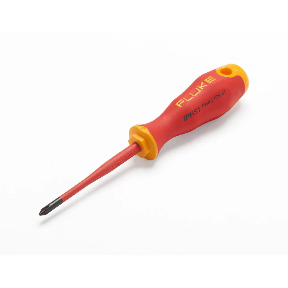 Fluke 5067306 IPHS1 Insulated Phillips Screwdriver, #1, 3