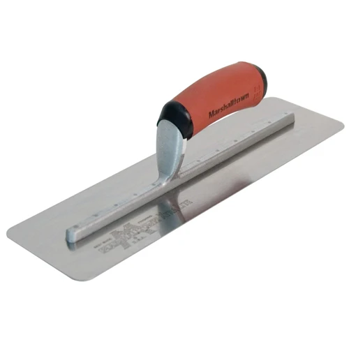 MarshallTown ST16D 12153 - 16 X 4 Silo Trowel-Curved DuraSoft Handle - Mactool Shop