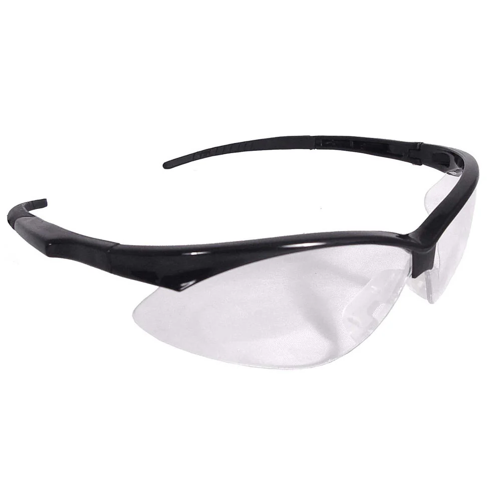 Radians AP1-11 Rad-Apocalypse Safety Eyewear, Black Frame, Clear Lens - Mactool Shop