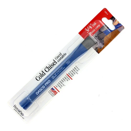 Dasco 408-0 High Carbon Steel Cold Chisel, 3/4
