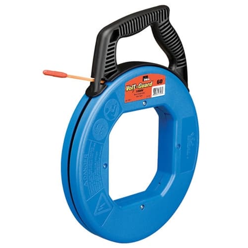 Ideal 31-544 120' Tuff-Grip Pro Volt-Guard Fiberglass Fish Tape - Mactool Shop