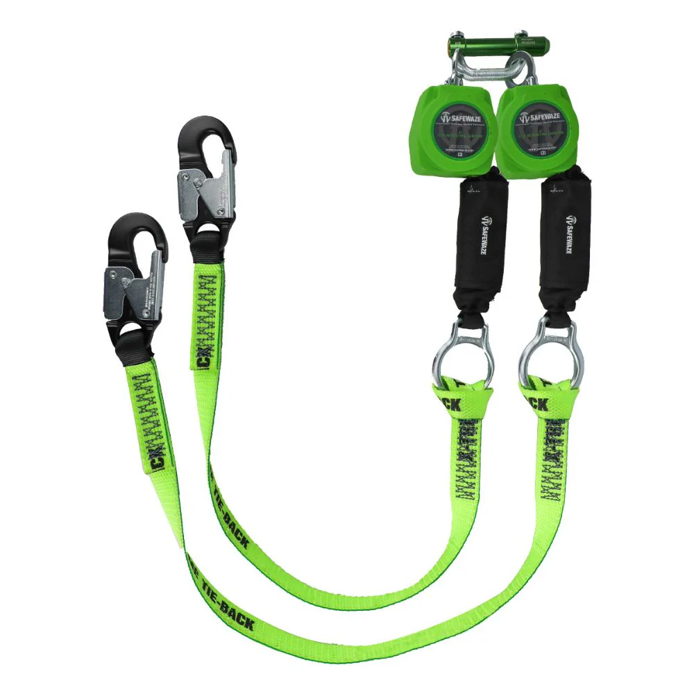 Safewaze 021-5278 Latitude Tie-Back 6' Dual Web SRL: 9013, 37