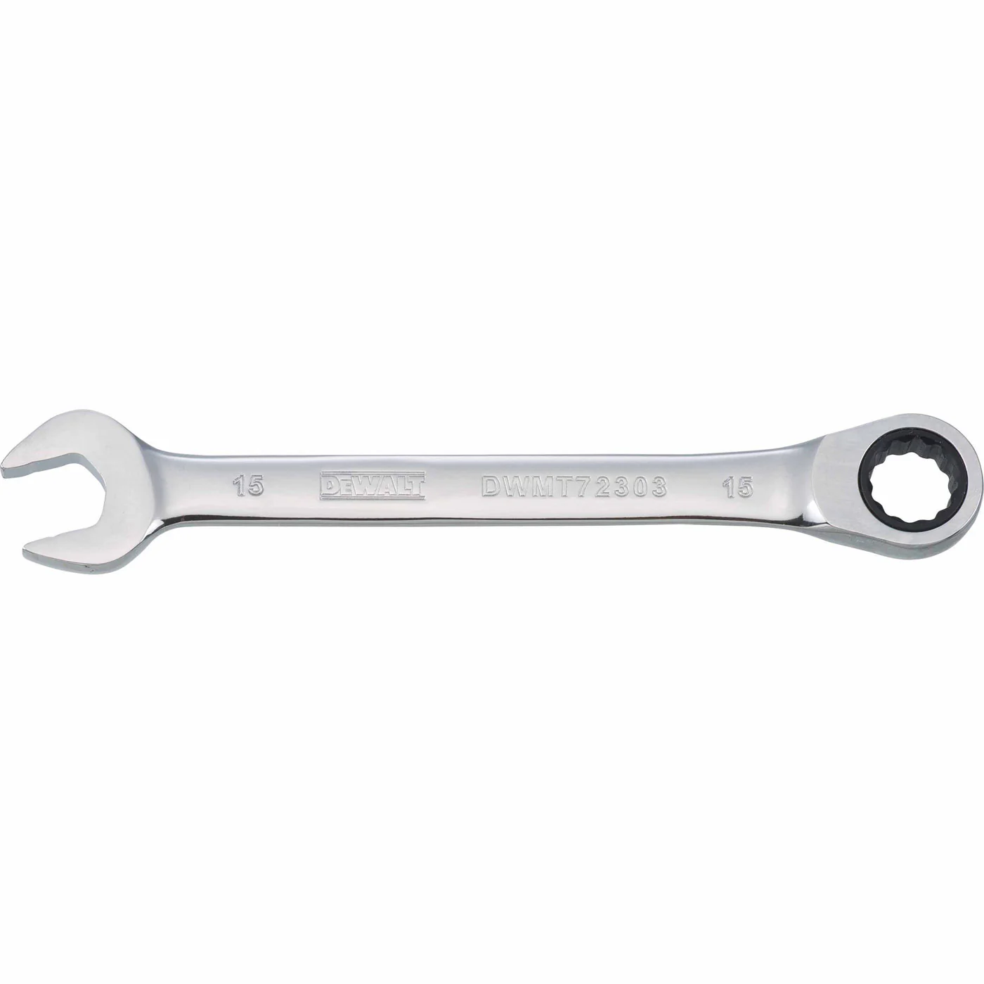 Dewalt DWMT72303OSP Mechanics Ratcheting Combination Wrench 15 MM - Mactool Shop