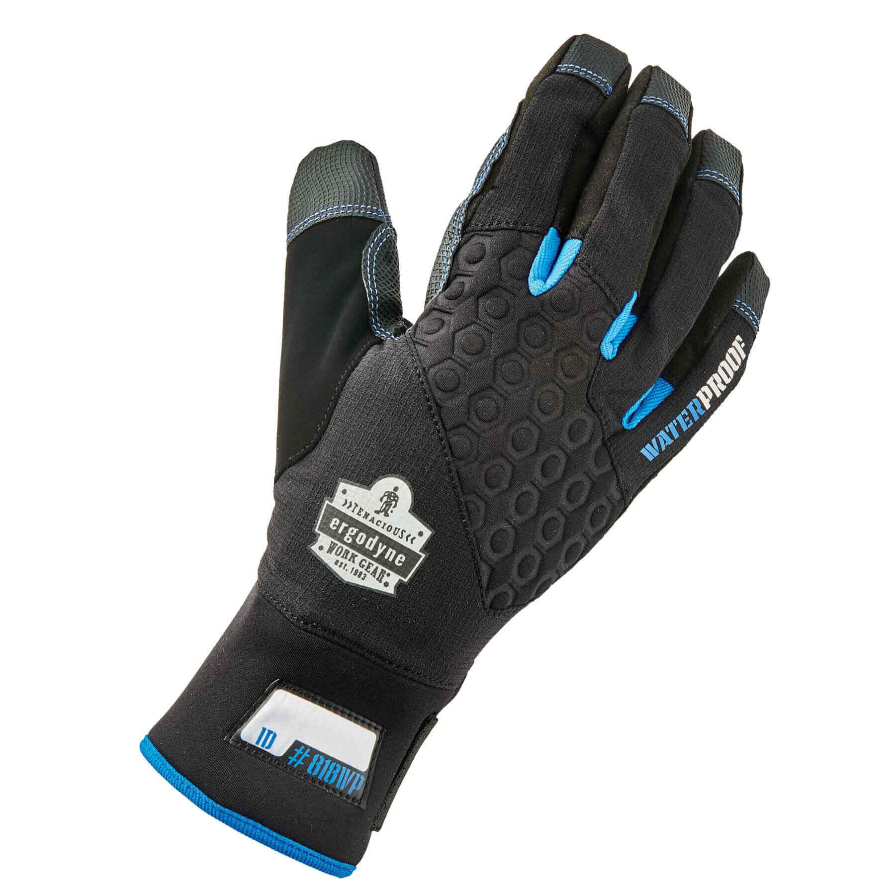 Ergodyne 17386 ProFlex 818WP Performance Thermal Waterproof Utility Gloves, 2XL, Black - Mactool Shop
