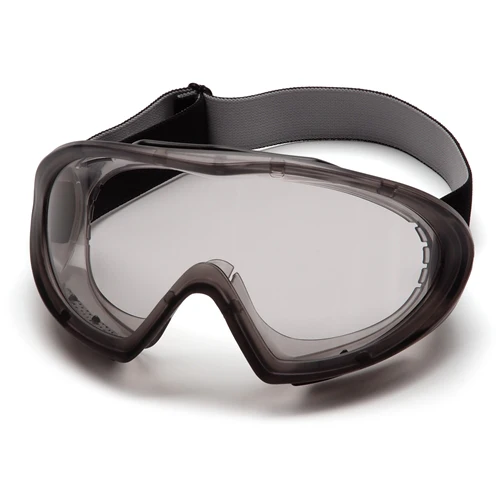 Pyramex GG504T Capstone Gray Direct/Indirect Safety Goggles with Clear H2X Anti-Fog Lens - Mactool Shop