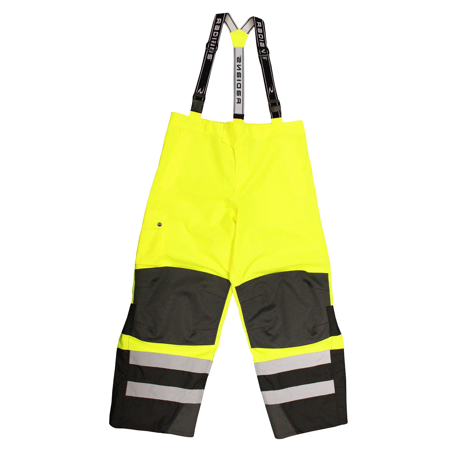Radians RW32-EZ1Y-L Large Class E Heavy Duty Rain Bibs - Green - Mactool Shop