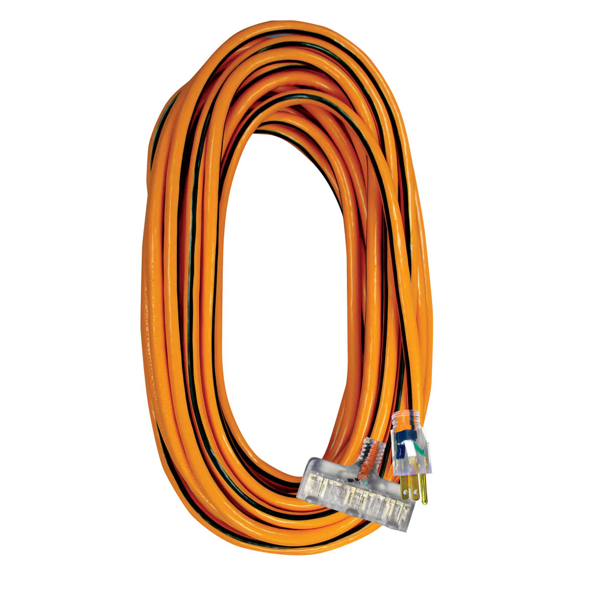 VOLTEC 05-00122 100' 3 Conductor 300V Power Block Extension Cords SJTW - Mactool Shop