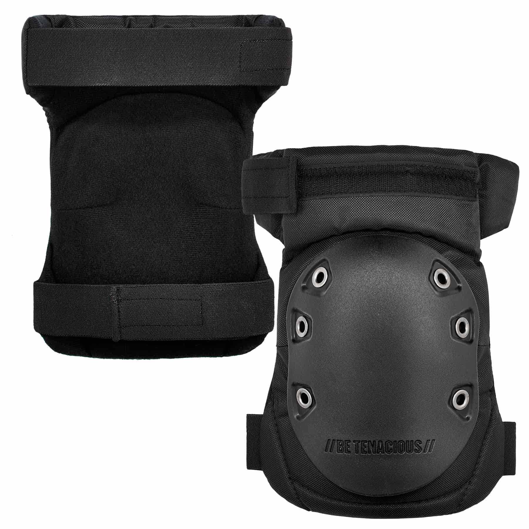 Ergodyne 18436 435HL Black Cap Hinged Gel Knee Pad - Hard Cap - Mactool Shop