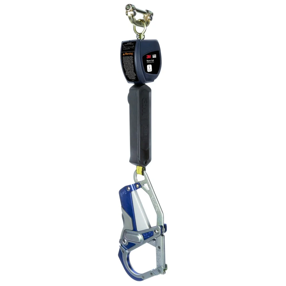 DBI Sala 3100541 Nano-Lok Personal Self Retracting Lifeline, Web Comfort Grip Hook, 6', Class 1, ANSI - Mactool Shop