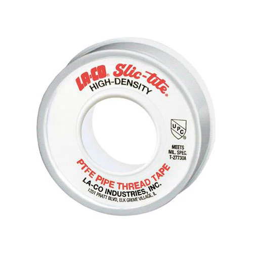 La-Co 44085 Slic-tite PTFE Thread Tape, 3/4” x 300”, 12 Pack, White - Mactool Shop