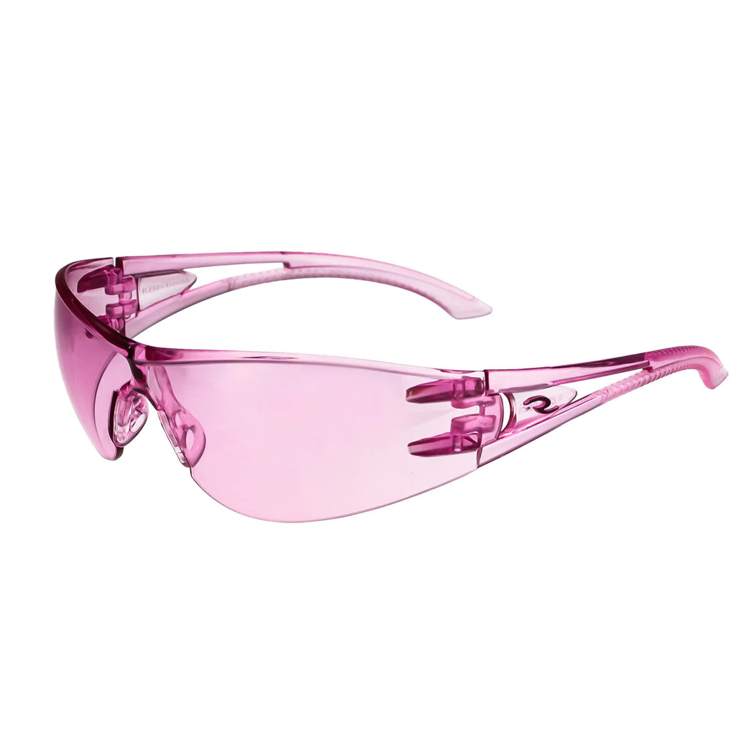 Radians OP6767ID Crossfire Optima Safety Eyewear - Pink - PINK TEMPLES - Mactool Shop