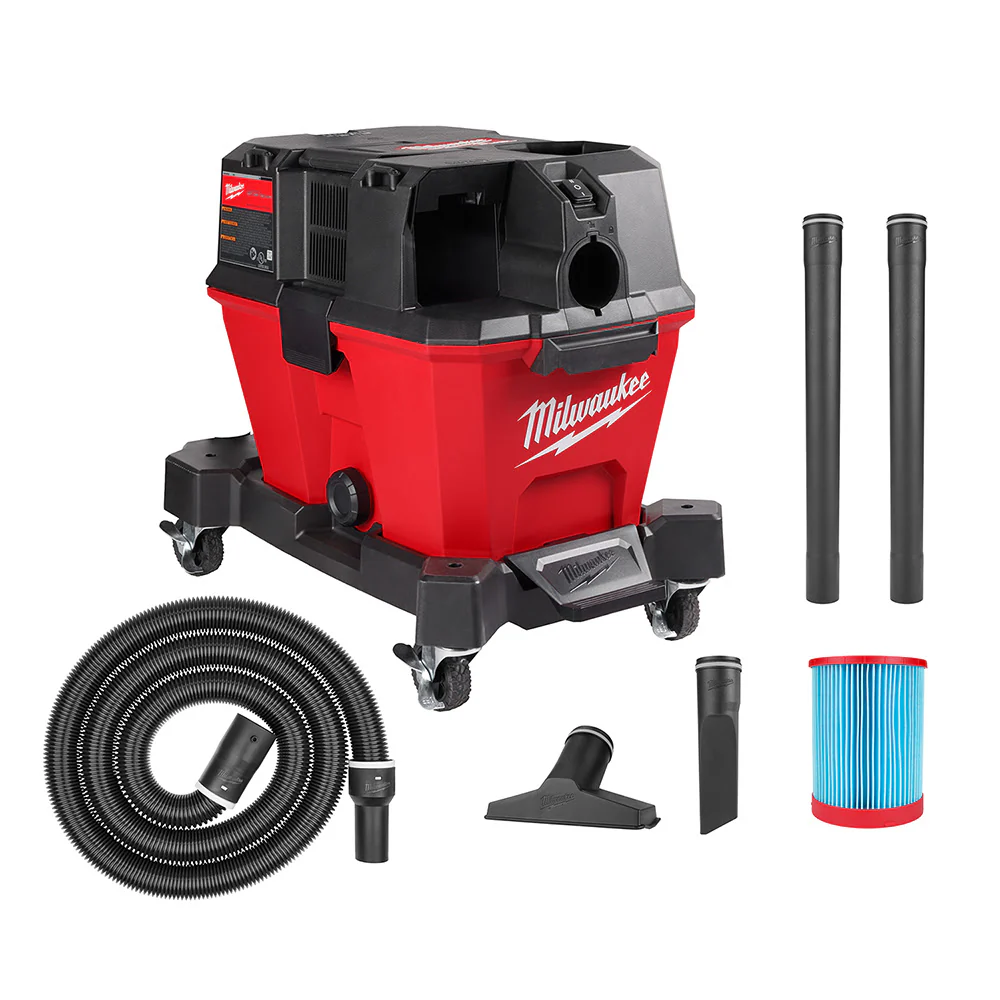 Milwaukee 0910-20 M18 FUEL 6 Gallon Wet/Dry Vacuum, Bare Tool - Mactool Shop