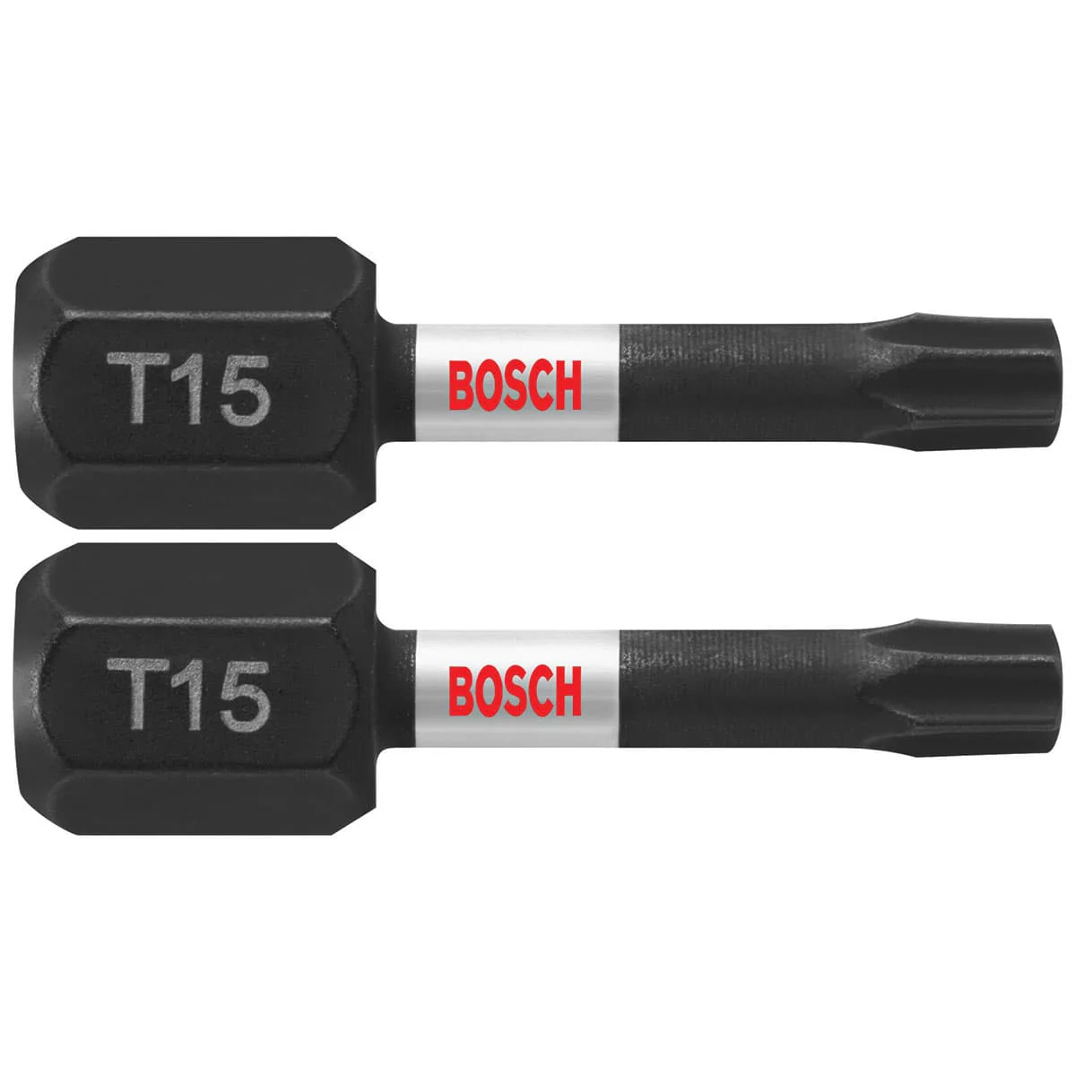 Bosch ITT15102 2 pc. Impact Tough 1 In. Torx #15 Insert Bits - Mactool Shop
