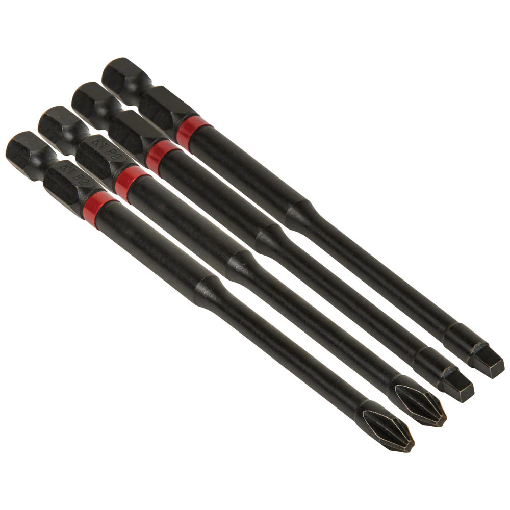 Klein Tools 32795 Pro Impact Power Bits, Assorted 4-Pack - Mactool Shop