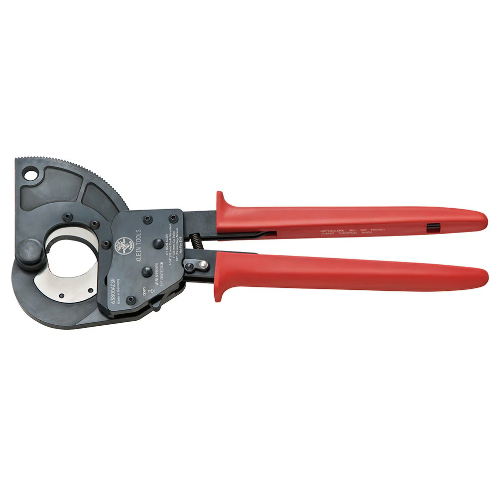 Klein Tools 63800ACSR ACSR Ratcheting Cable Cutter - Mactool Shop