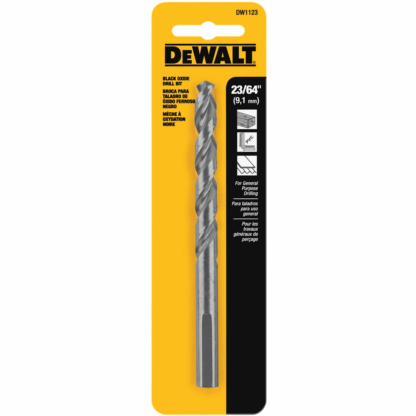 DeWalt DW1123 23/64