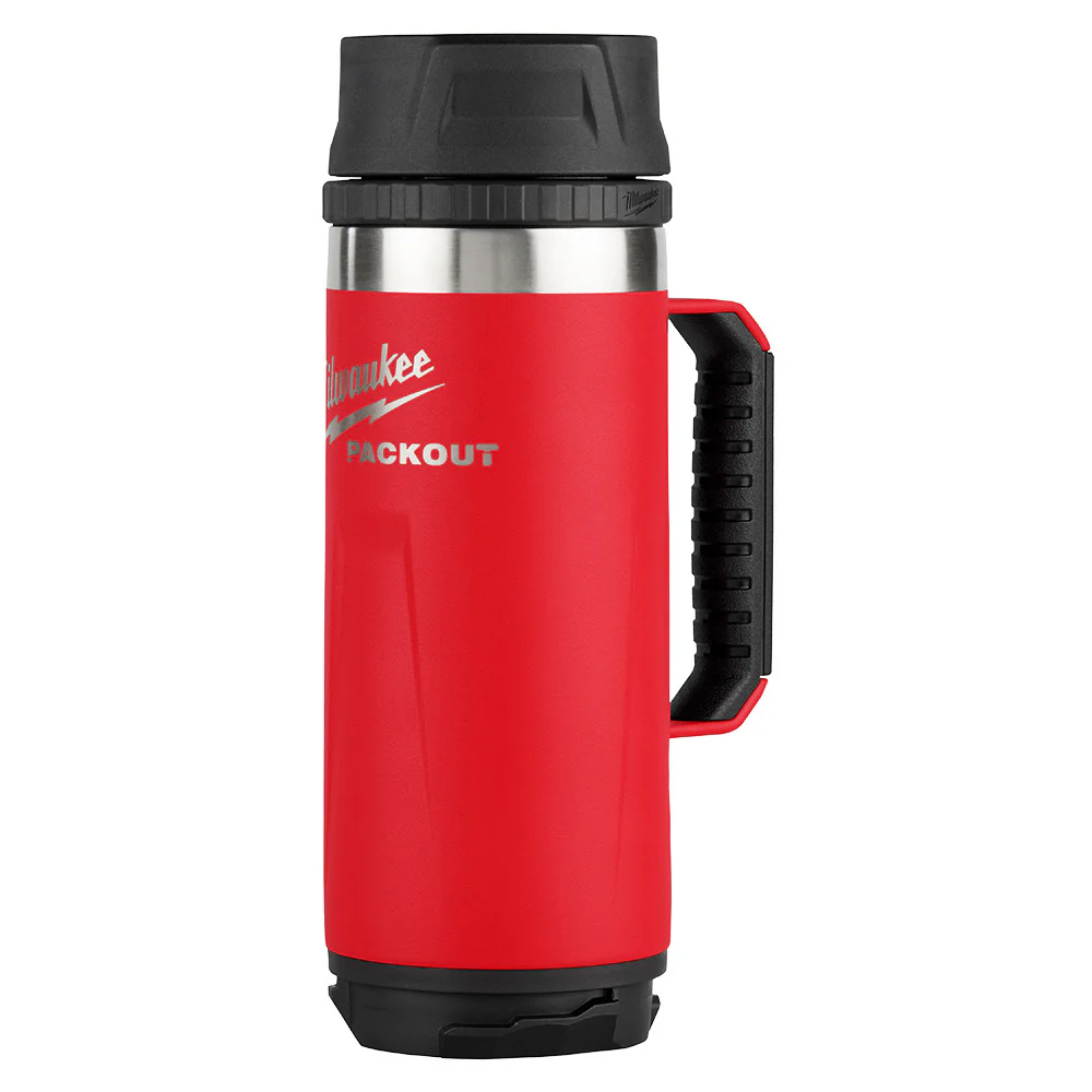 Milwaukee 48-22-8394R PACKOUT 18oz Insulated Mug with Sip Lid - Mactool Shop