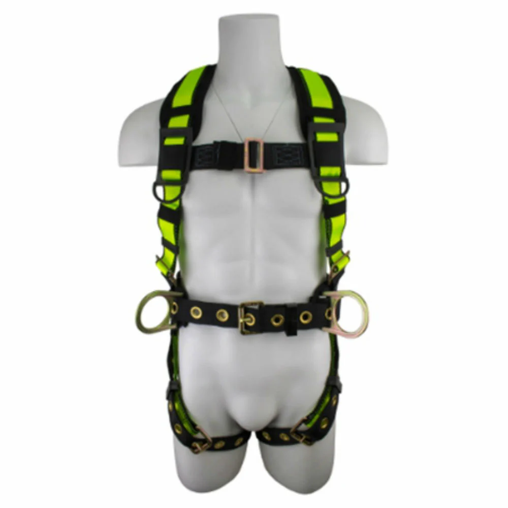 Safewaze FS-170-SAFELINK-XXL Construction Harness with Fixed Waist Pad & Fixed D-Ring - Mactool Shop