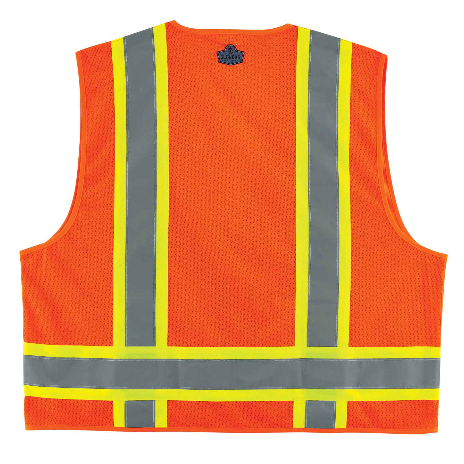 Ergodyne 24063 GloWear 8248Z Type R Class 2 Two-Tone Surveyors Vest, Small/Medium, HV Orange - Mactool Shop